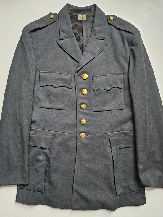 CBV Karlskrona Other - Swedish 1960s Army CBV Karlskrona M60 Dress Jacket w/ 3 Crown Buttons Size L